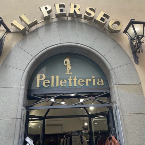 Khaki Suede jacket by Il Perseo - Picture 7 of 7